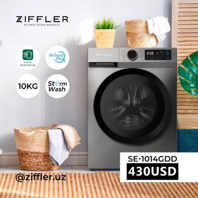 Стиральная машина ziffler 10 kg