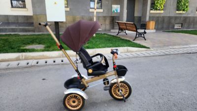 Детская коляска велосипед