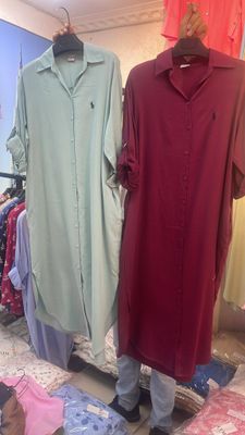 Turkiya uzun Polo tunikalar