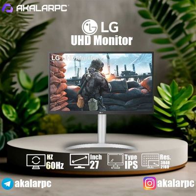 LG UHD Monitor 27 4K 60Hz - 27UP550