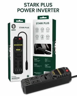 Сетевой фильтр для авто Green Stark Plus Power Inverter 200W