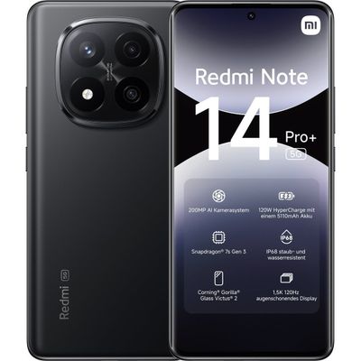 Redmi Note 14 Pro 8/256GB Qora rang