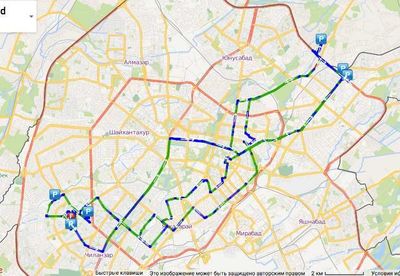 Контроль местоположения автомобилей, расхода топлива (GPS, DUT)