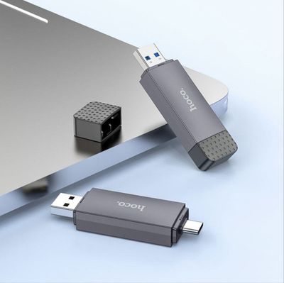 Кард ридер Hoco HB45 Spirit USB-A + Type-C 2.0 или 3.0