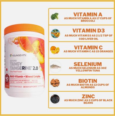 Американские мультивитамины Youngevity Beyond Tangy Tangerine 2.0