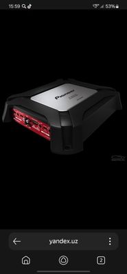 Pioneer 1000w 4 kanal usilitel