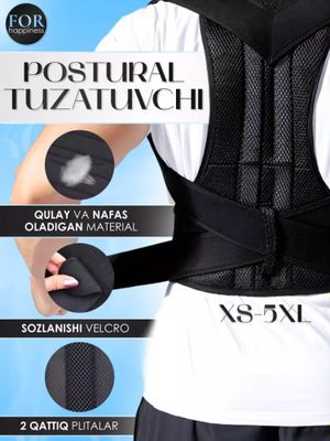 Umurtqa pog'onasini tekislovchi ortopedik korset