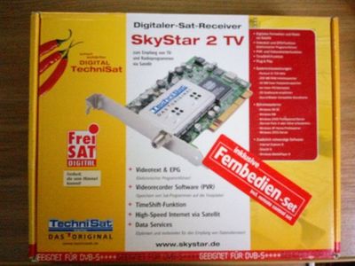 Новый DVB тюнер SkyStar 2 TV