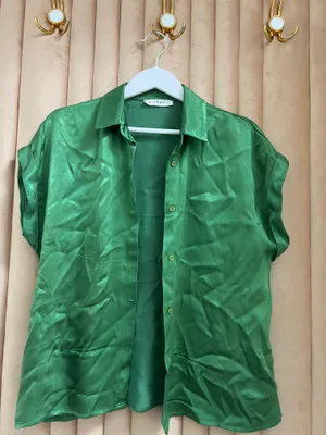 Женская атласная кофта