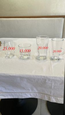 Стаканы, фужеры, чашка для капуччино