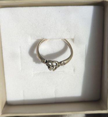 Кольцо из серебра