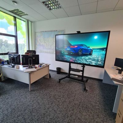 Интерактивная панель MYPRO 86' + кронштейн роликовый