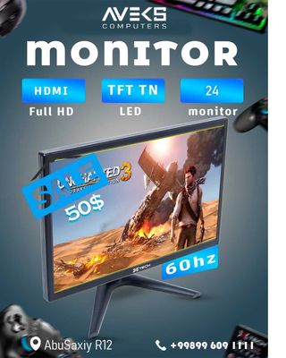 24 ekran xtech 60hz