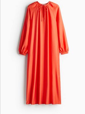 ПЛАТЬЕ С ВОЗДУШНЫМИ РУКАВАМИ от бренд H&M