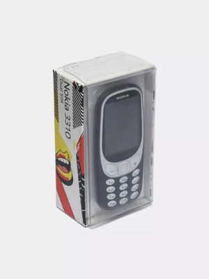 Tugmali telefon Nokia 3310 - GSM dual simkarta tushadi - LED lampasi