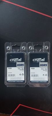 RAM SODIMM:Crucial ddr5 4800mhz 16gb x2 32gb umumiy