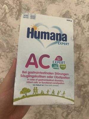 Humana AC anticolik bolalar kashasi