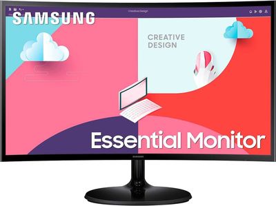 [НОВЫЙ] Монитор Samsung 24" S3 S36C LS24C360EAMXUE FHD 75Hz CURVED