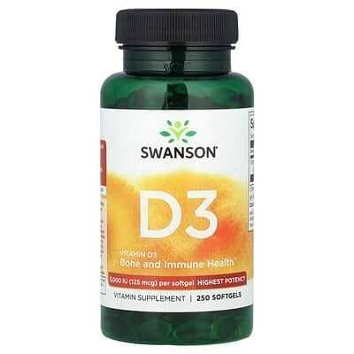 Vitamin D3 5000 Swanson N250