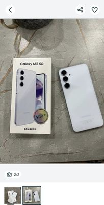 Samsung galaxy A55 Xotira 8+ 128 gb Karobka dakument bor Zaryadnik or