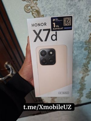 Honor X7d 8+8/256GB (yangi, sovg'a bilan)