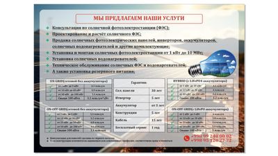 Quyosh panel куёш панел