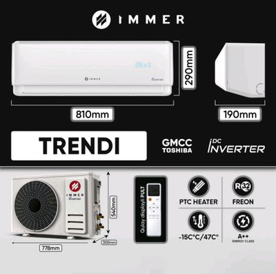 IMMER TRENDI 12 konditsioner 280$ 94 000 51 55