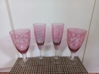 СССР цветные бокалы в идеальном состоянии,см.все фото.