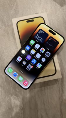 Продам iphone 14 pro max 1tb 87% gold