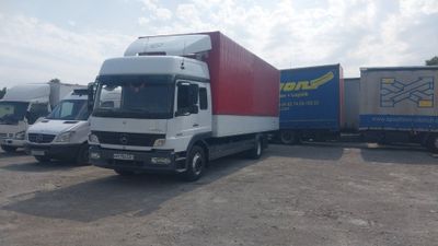 Mercedes-Benz Atego yuk tent furgon yili 2012 prabegi 960000