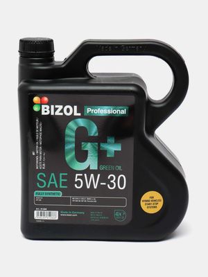 Моторное масло синтетическое BIZOL Green Oil+ 5W-30