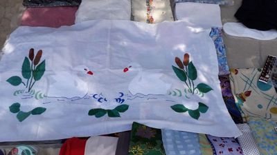 Продаю ткань ручной вышивки