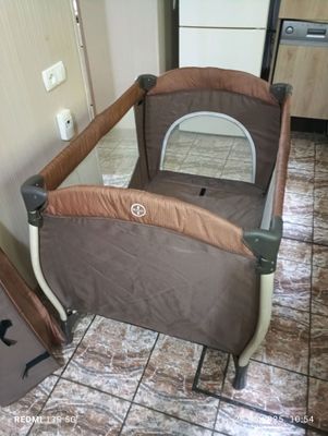 манеж кроватка детская складная