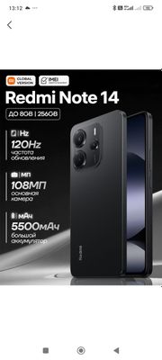 Redmi note 14 garantiya 1 yil