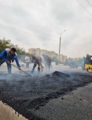 Asfalt qilamiz Mahalla kuchalarini