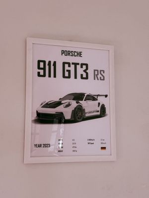 poster Porsche 911 отличный выбор для любителей машин.