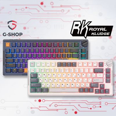 Механическая беспроводная клавиатура с подсветкой Royal Kludge H81 RGB