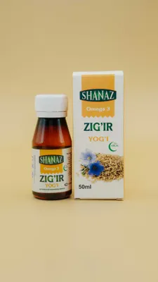 Масло Льняное 50мл (Зиғир ёғи)