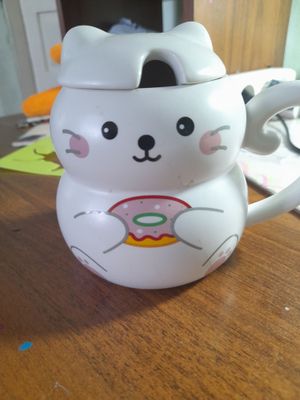 Кружка с рисунком кошки