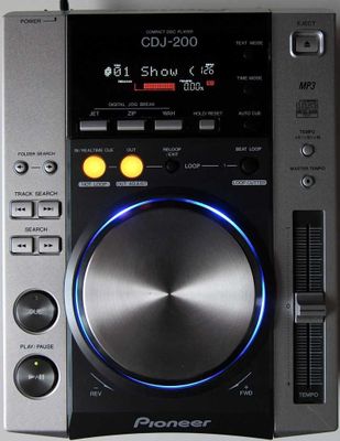 Pioneer cdj 200 пр-ль для диджеев