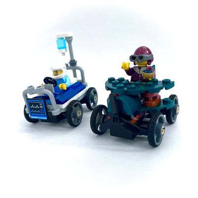 Lego Airplane vs Hospital Bed