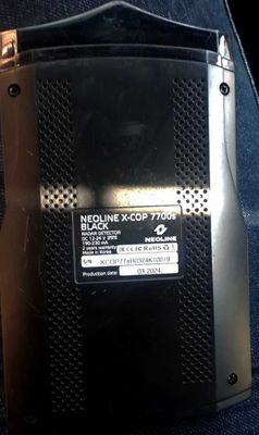 Antiraradar neoline 7700 black