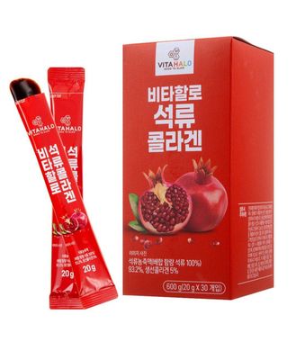 VITAHALO Pomegranate Collagen Jelly Sticks – коллаген желе