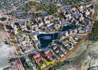 2-комнатная квартира в Яшнабадском районе, ориентир Гольф клуб