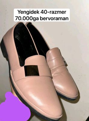 Oyoq kiyim deyarli yangi