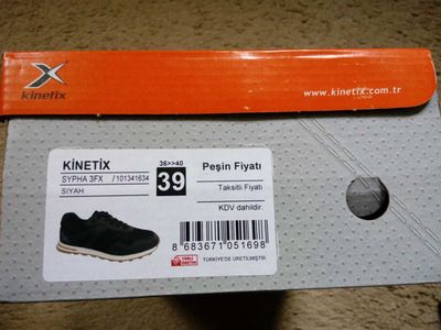 кроссовки Kinetix . Размер 39