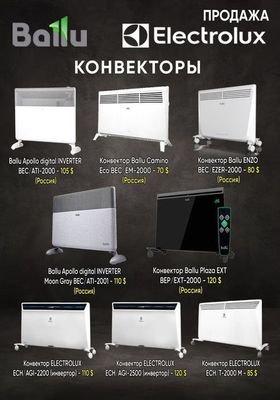 Конвекторный обогреватель Ballu оптовая цена !!!