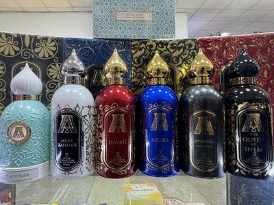 Attar Collection Musk Kashmir,Azora,Annabella,Slate Blue Extrait