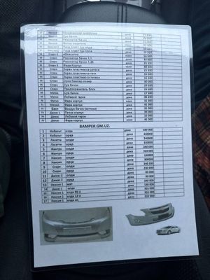 plastmas zapchast luboyini kraskasiga 1 yil garantiya