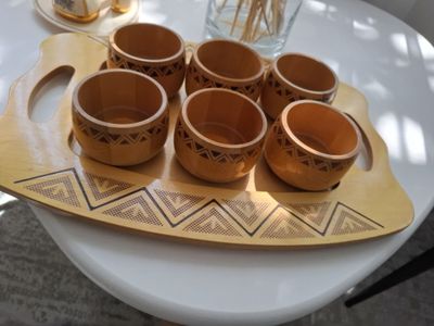 Подстаканники деревянные СССР